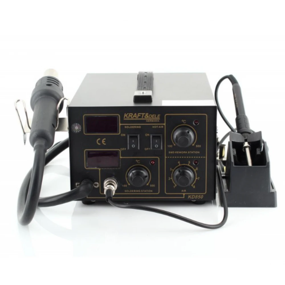 2в1 апарат за заваряване на пластмаса, 60 ​​W, 220 V - KD850