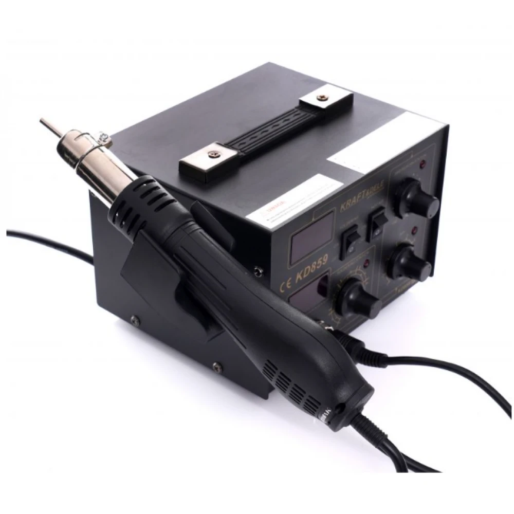 Машина за заваряване на пластмаса, 3 в 1, с 4 накрайника, 700W - KD859