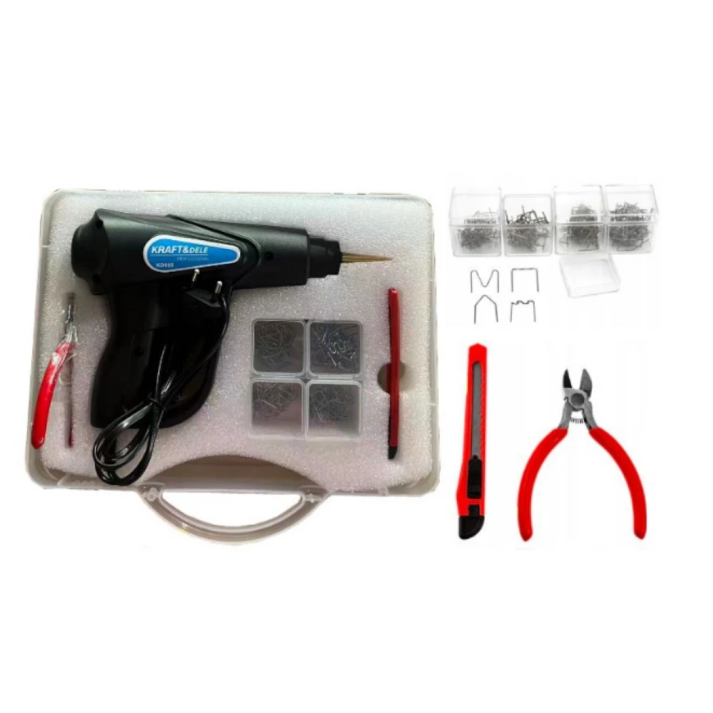 Уред за лепене/заваряване на пластмаса + скоби 120W KD865