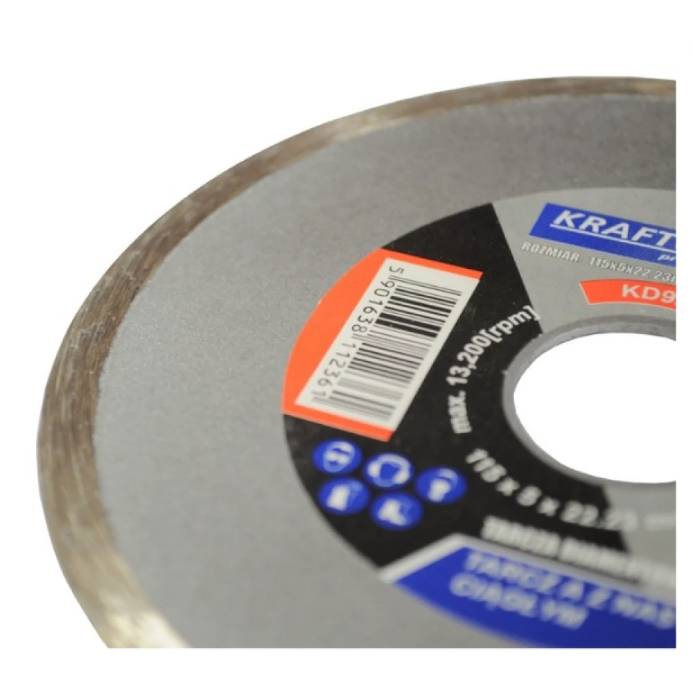Диамантен диск за сухо и мокро рязане, 115х5х22.23 мм - KD920