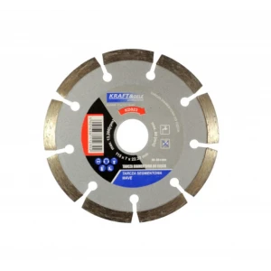 Сегментен режещ диск за сухо и мокро рязане, 115 x 7 x 22,23 мм - KD923