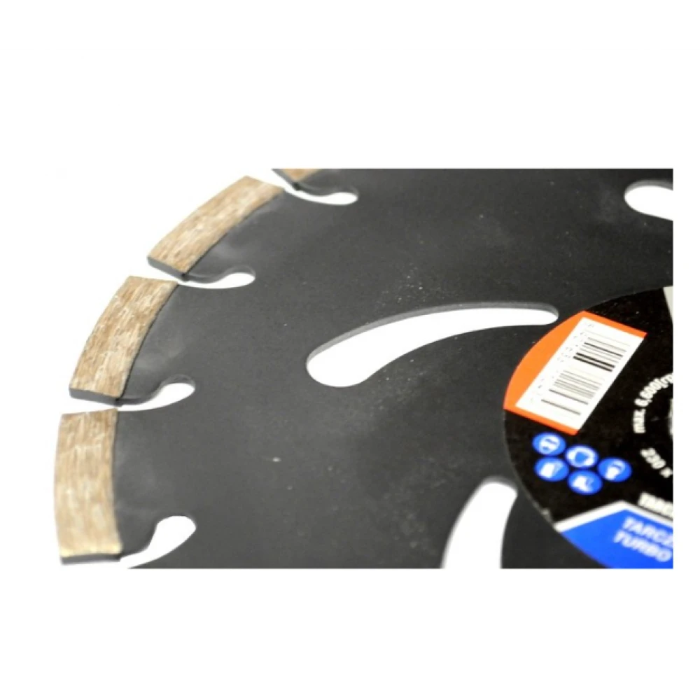 Сегментен режещ диск за сухо и мокро рязане, 230x10x22.23 мм - KD927