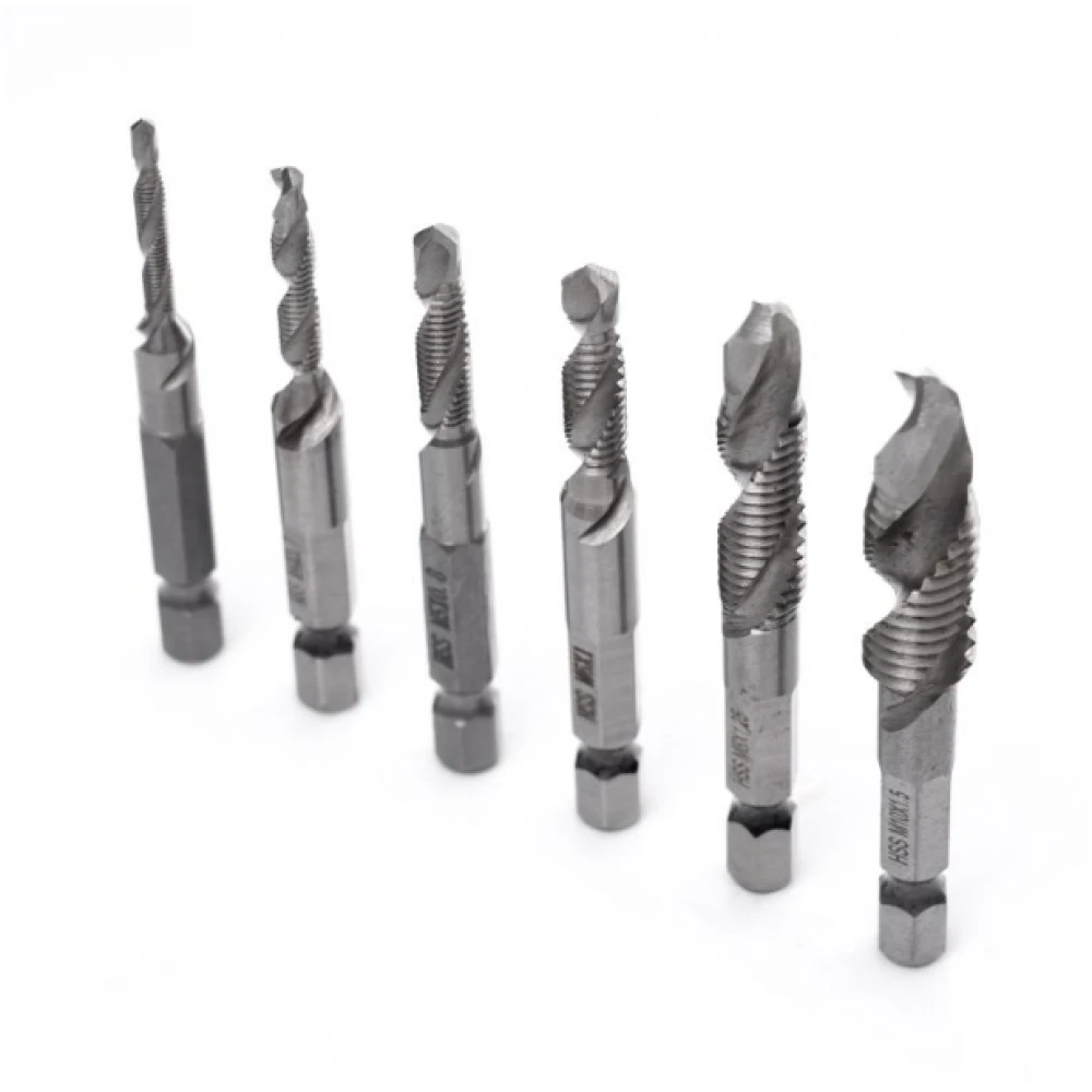 Комплект нарезни свредла, 6 бр. -  KD980