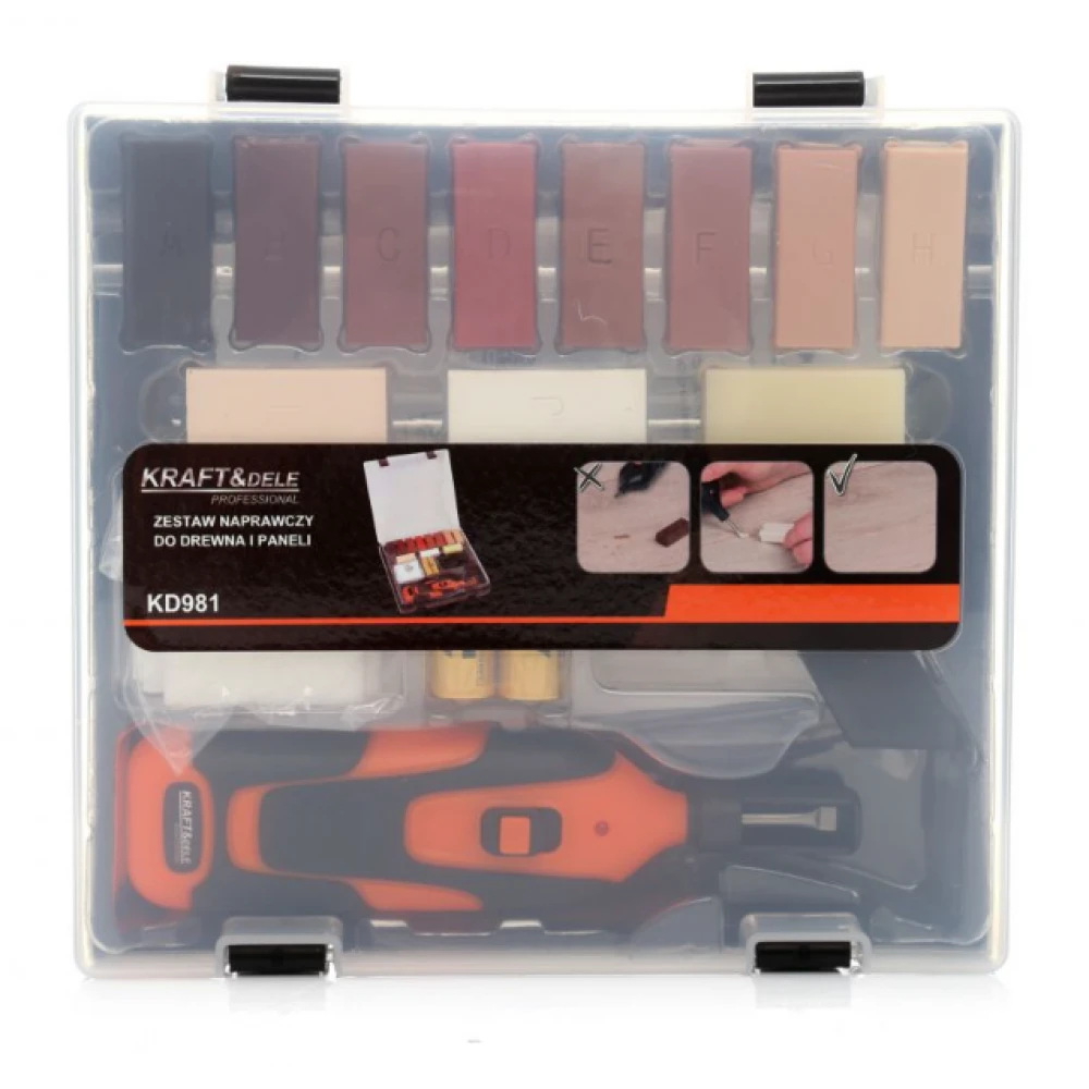 Комплект за ремонтиране на дървени плоскости - KD981