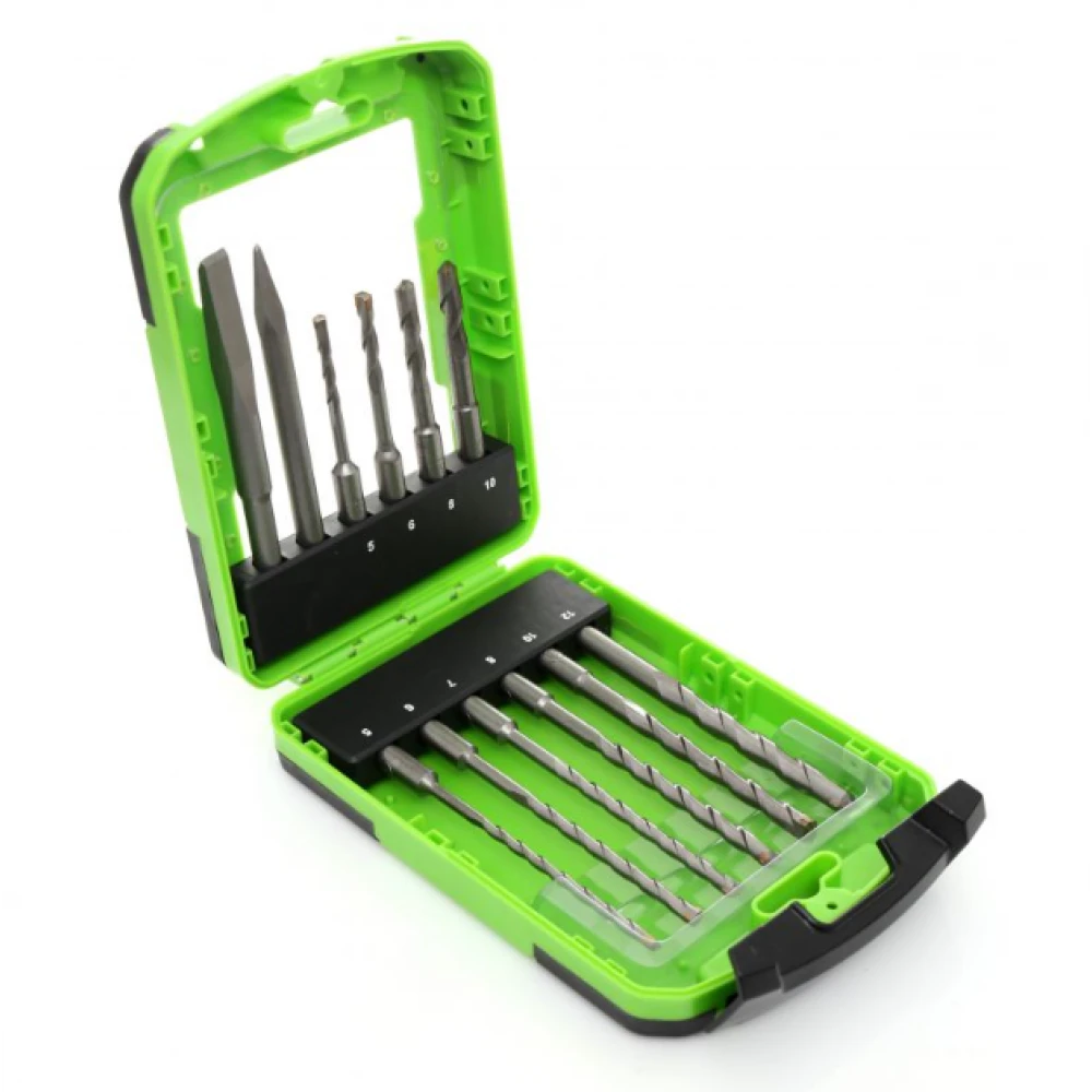 Комплект свредла и длета, SDS - 12 броя - KD988