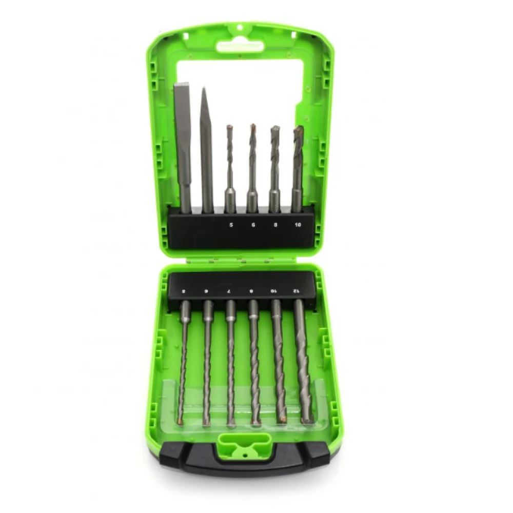 Комплект свредла и длета, SDS - 12 броя - KD988