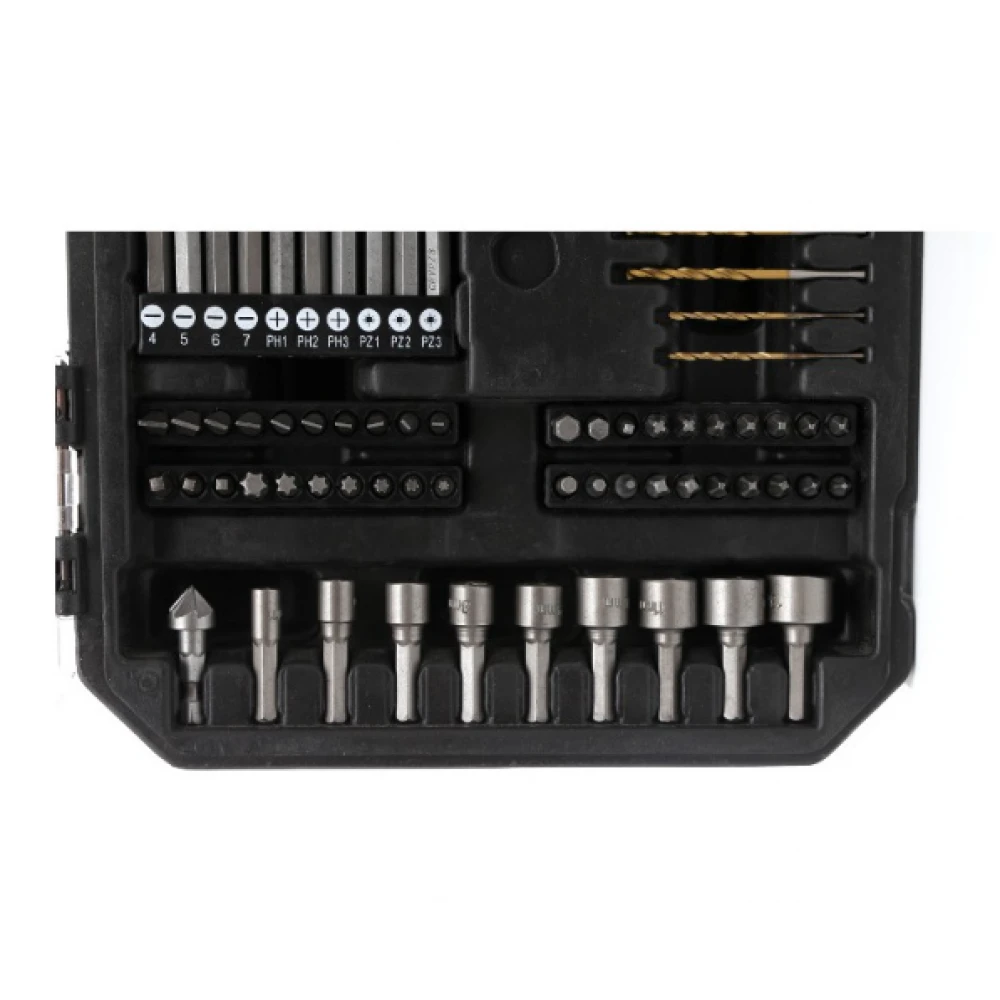 Комплект свредла и накрайници, 81 бр. - KD992