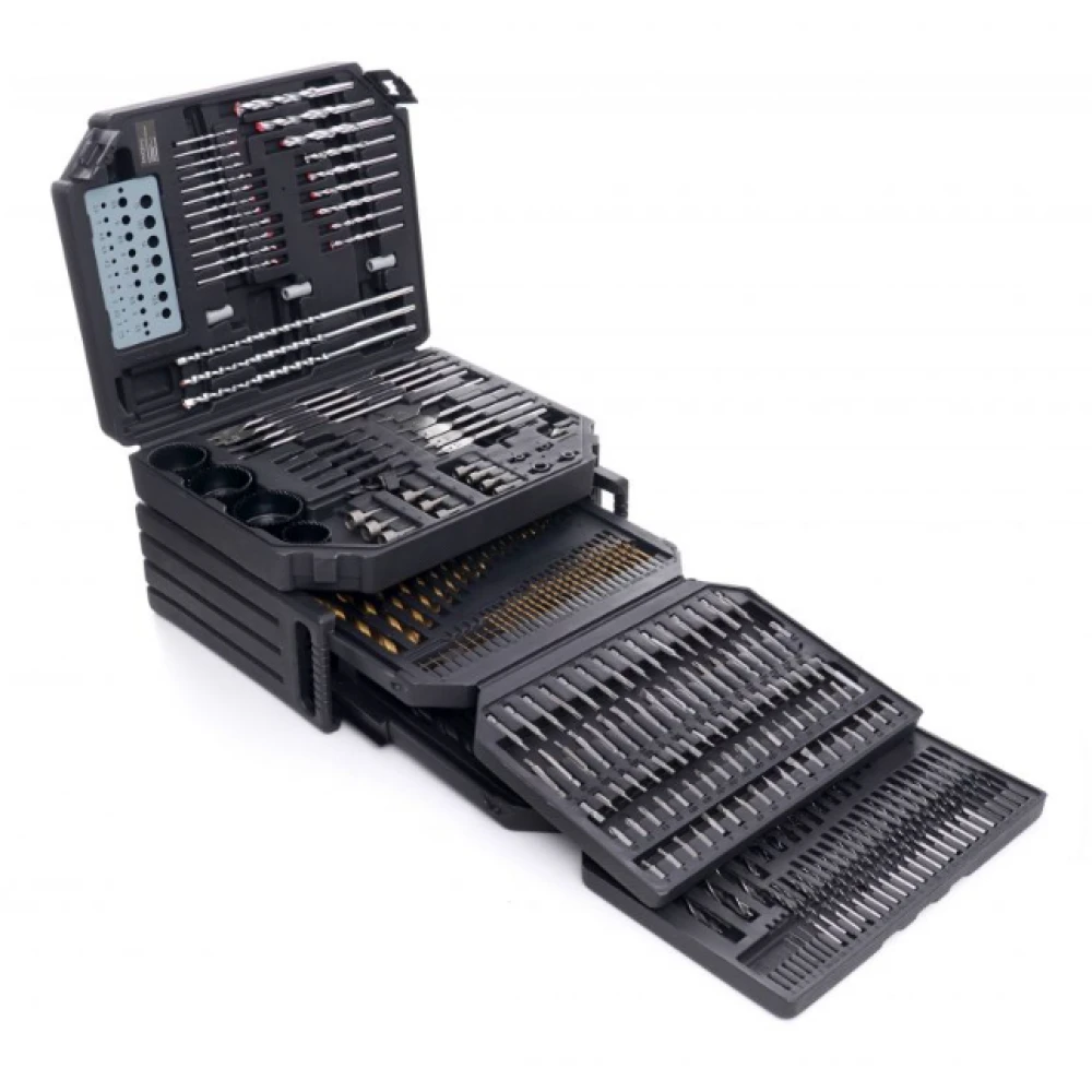 Комплект свредла, длета, накрайници - 300 бр. - KD998