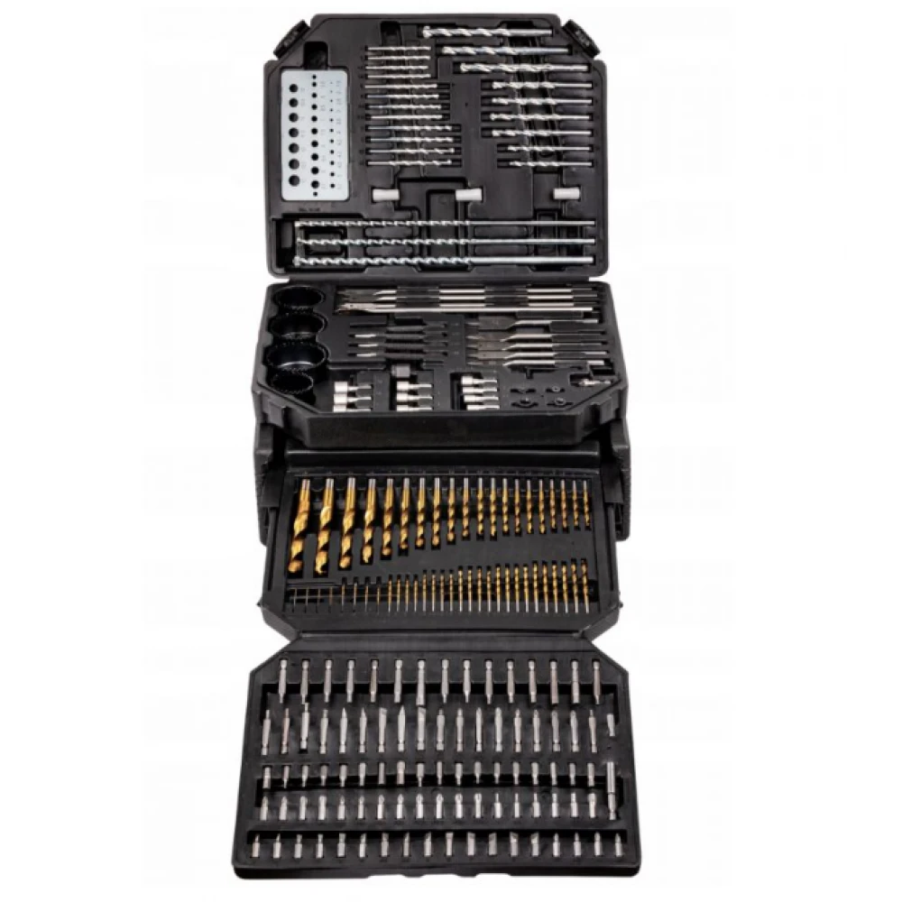 Комплект свредла, длета, накрайници - 300 бр. - KD998