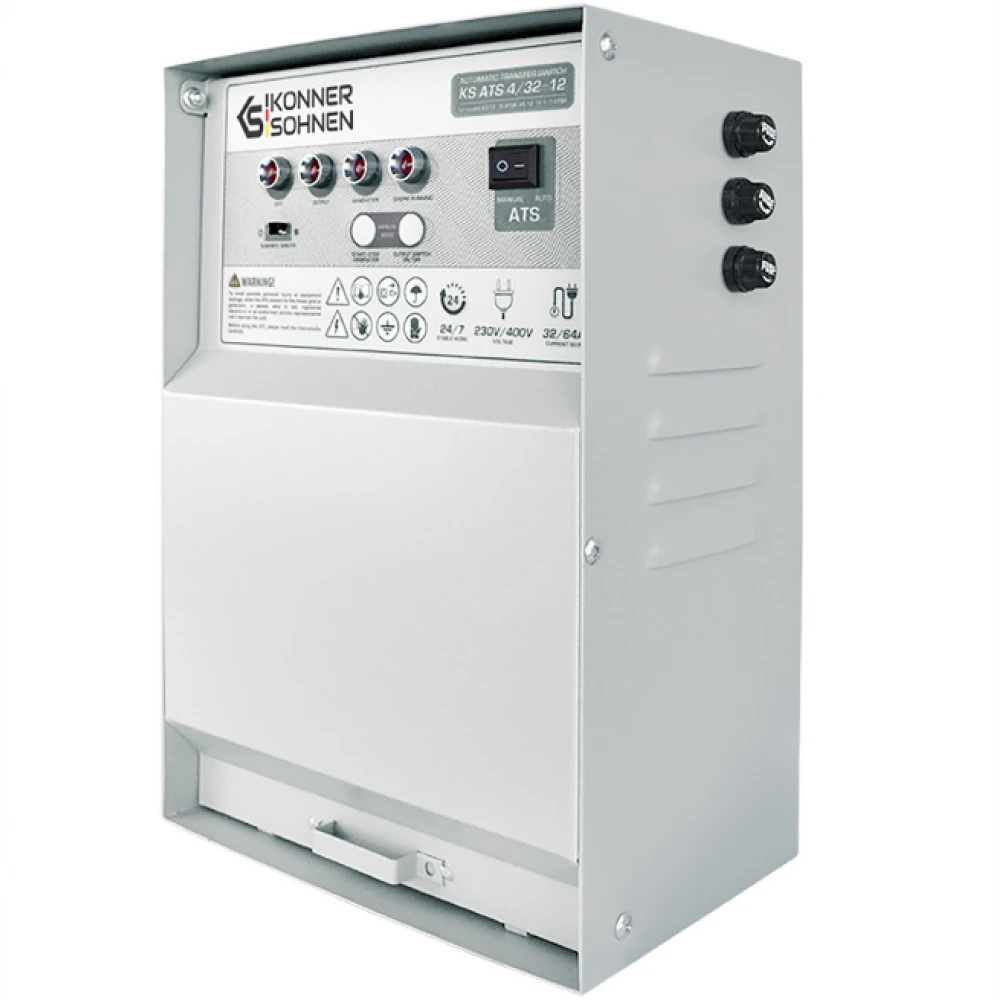 Бензинов генератор - Könner & Söhnen KS 12-1E 1/3 ATSR