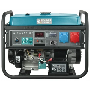 Бензинов генератор - Könner & Söhnen KS 7000E 1/3