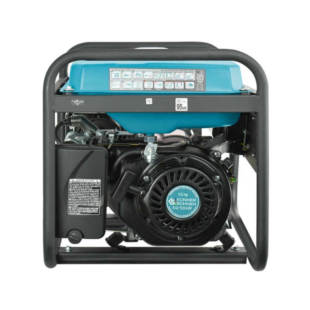 Бензинов генератор - Könner & Söhnen KS 7000E 1/3