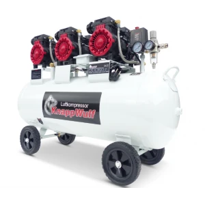 Тих / Безмаслен компресор за въздух 100 литра KW4100