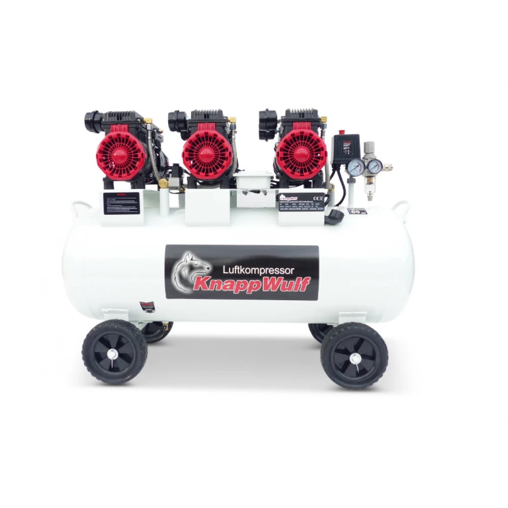 Тих / Безмаслен компресор за въздух 100 литра KW4100