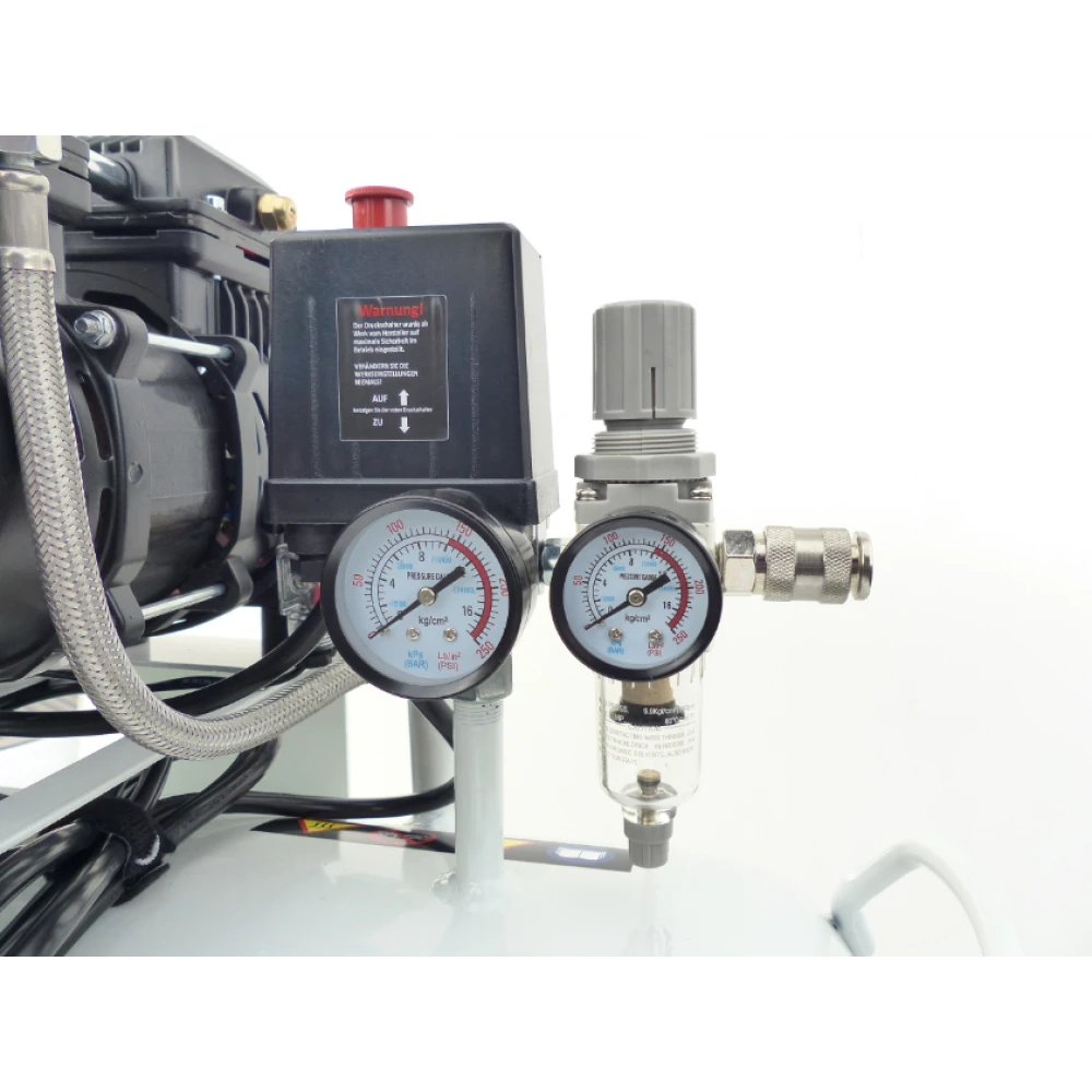 Тих / Безмаслен компресор за въздух 100 литра KW4100