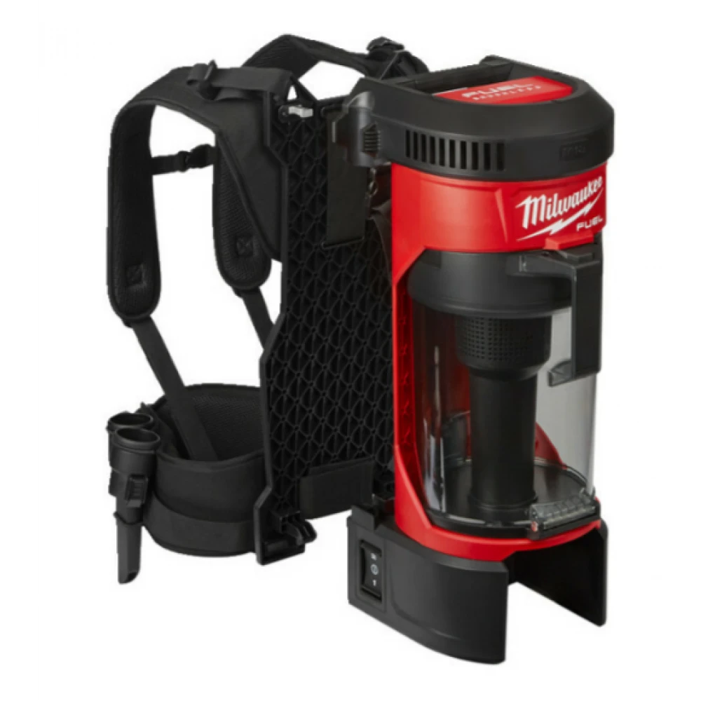 Гръбна акумулаторна прахосмукачка с приставки, без батерия - M18FBPV-0