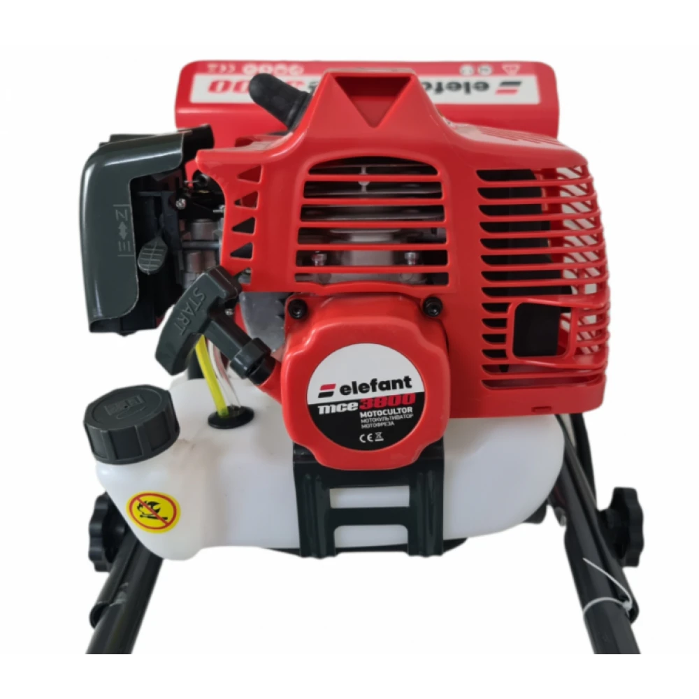 Култиватор ELEFANT MCE3800, 2.4 HP, 52 cc, Работна ширина 300 mm