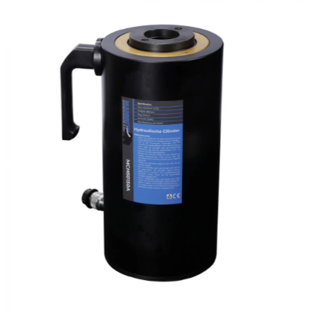 Хидравличен алуминиев цилиндър, 60 тона, ход 150 мм - MAMMUTH MCH60150A