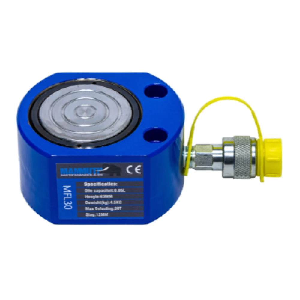 Плосък цилиндър 30 ​​тона ход 12 мм MFL30