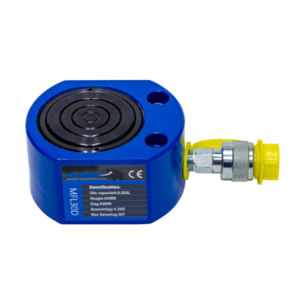 Двоен плосък хидравличен цилиндър 30 тона ход 53 мм MFL30D