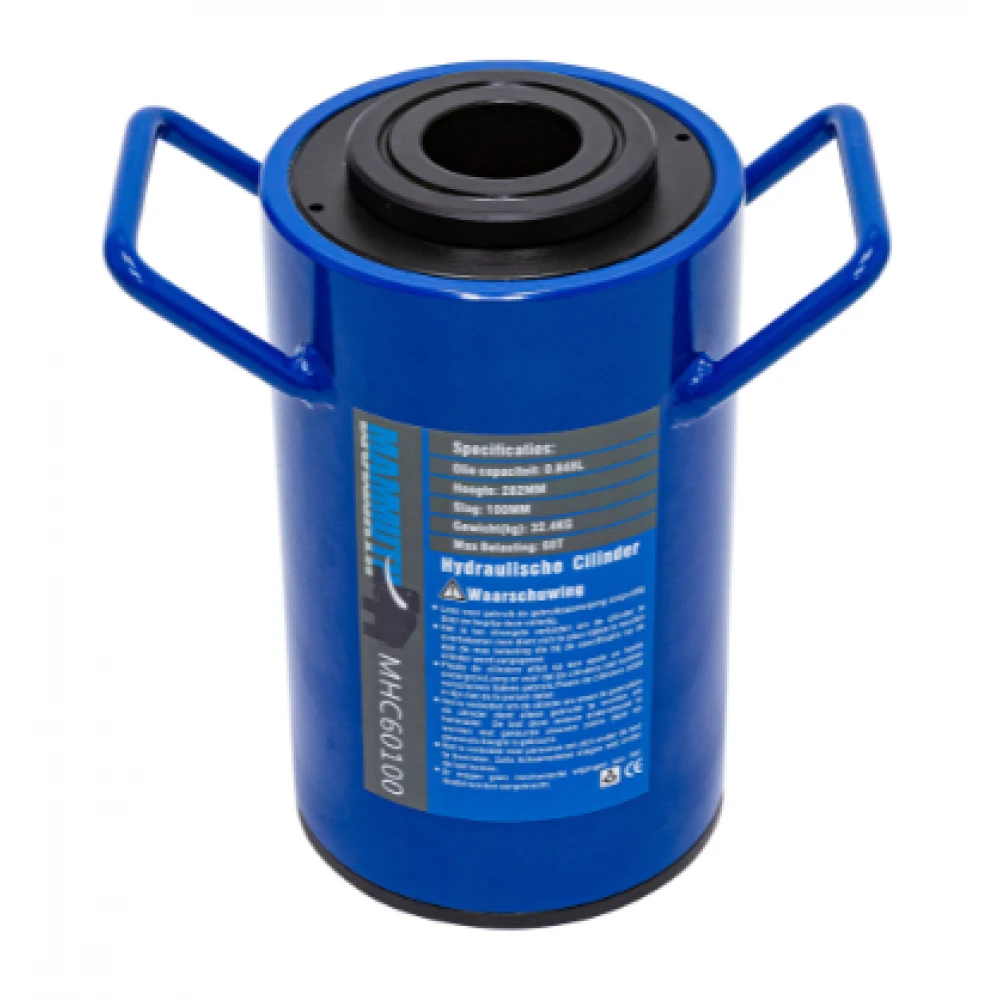Хидравличен кух цилиндър 60 тона ход 100мм MHC60100