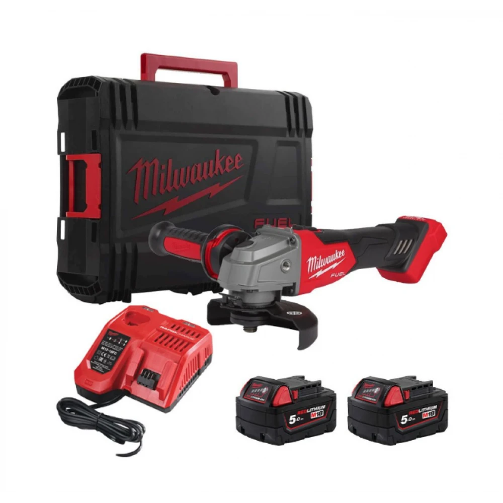 Акумулаторен ъглошлайф 125 мм, 18 V, M18 - M18FSAG125X-502X