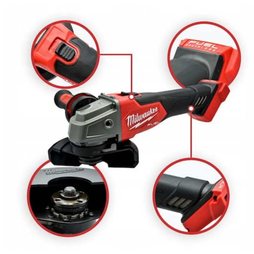 Акумулаторен ъглошлайф 125 мм, 18 V, M18 - M18FSAG125X-502X