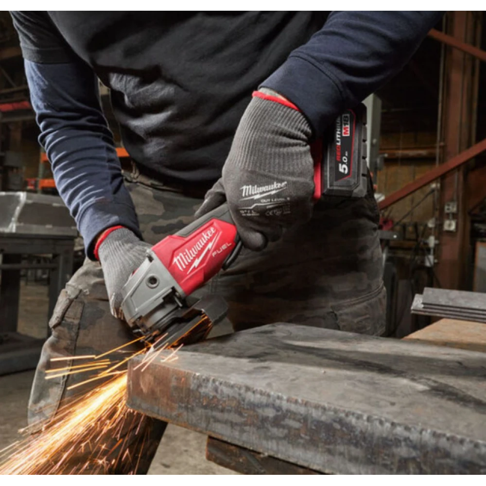 Акумулаторен ъглошлайф 125 мм, 18 V, M18 - M18FSAG125X-502X