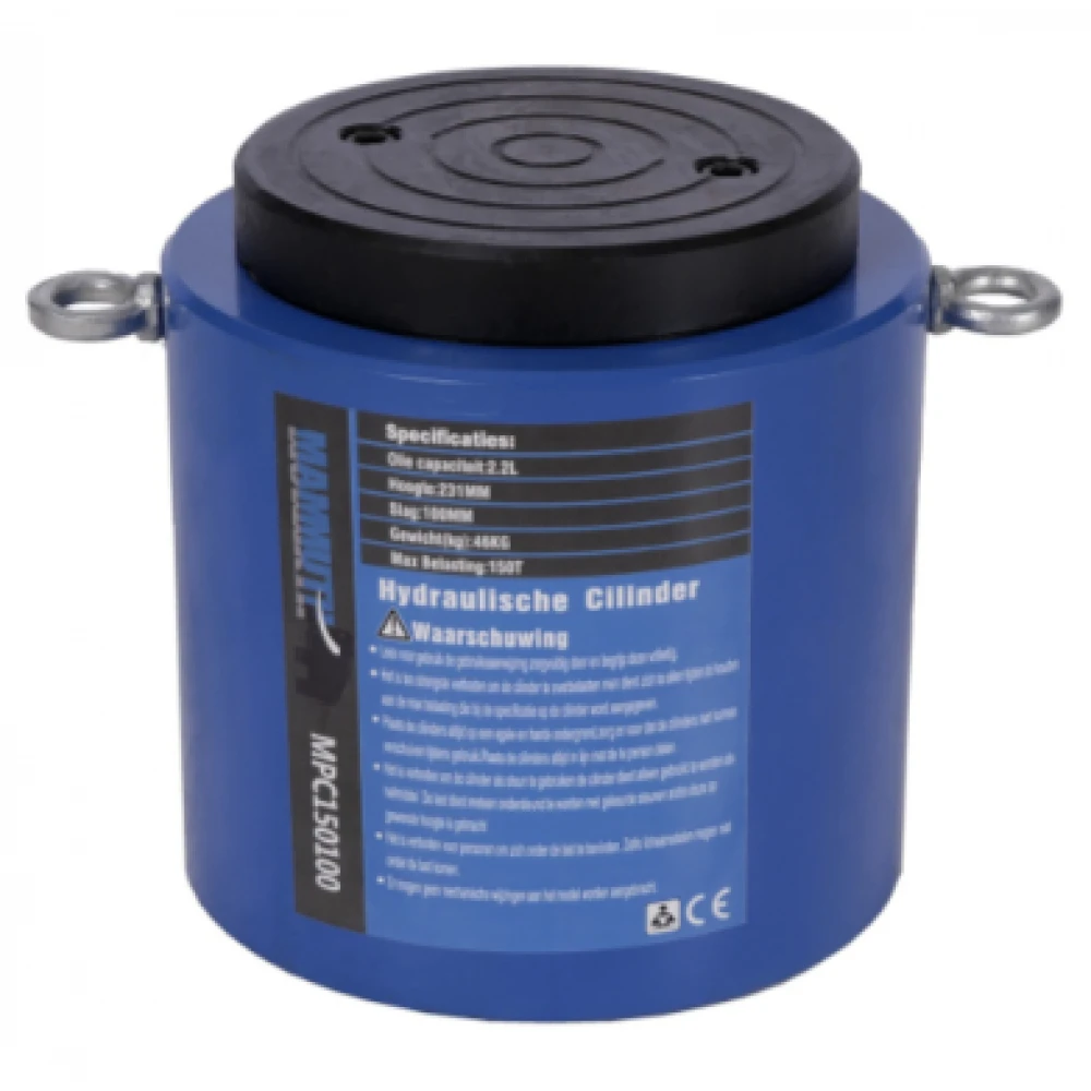 Хидравличен цилиндър 150 тона ход 100мм MPC150100