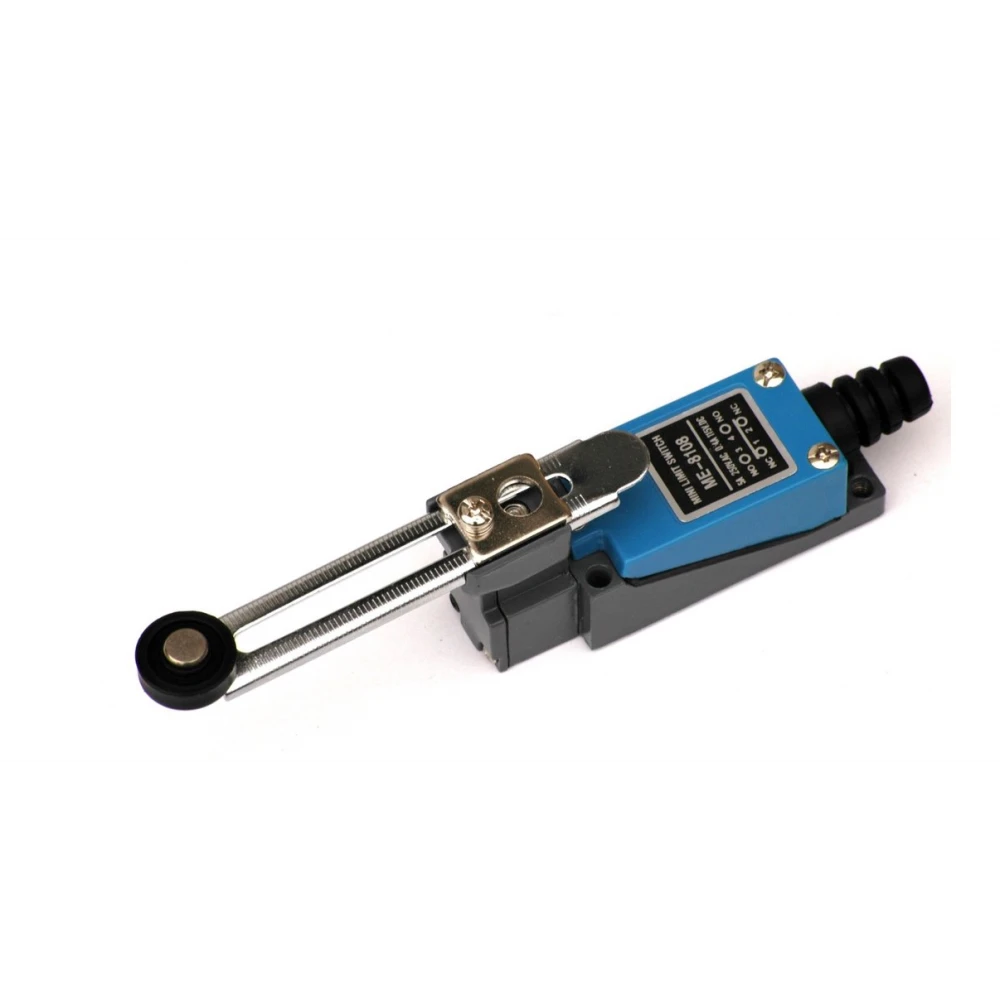 Мини краен превключвател, въртящ се, регулируем, с ролков водач - MS8108