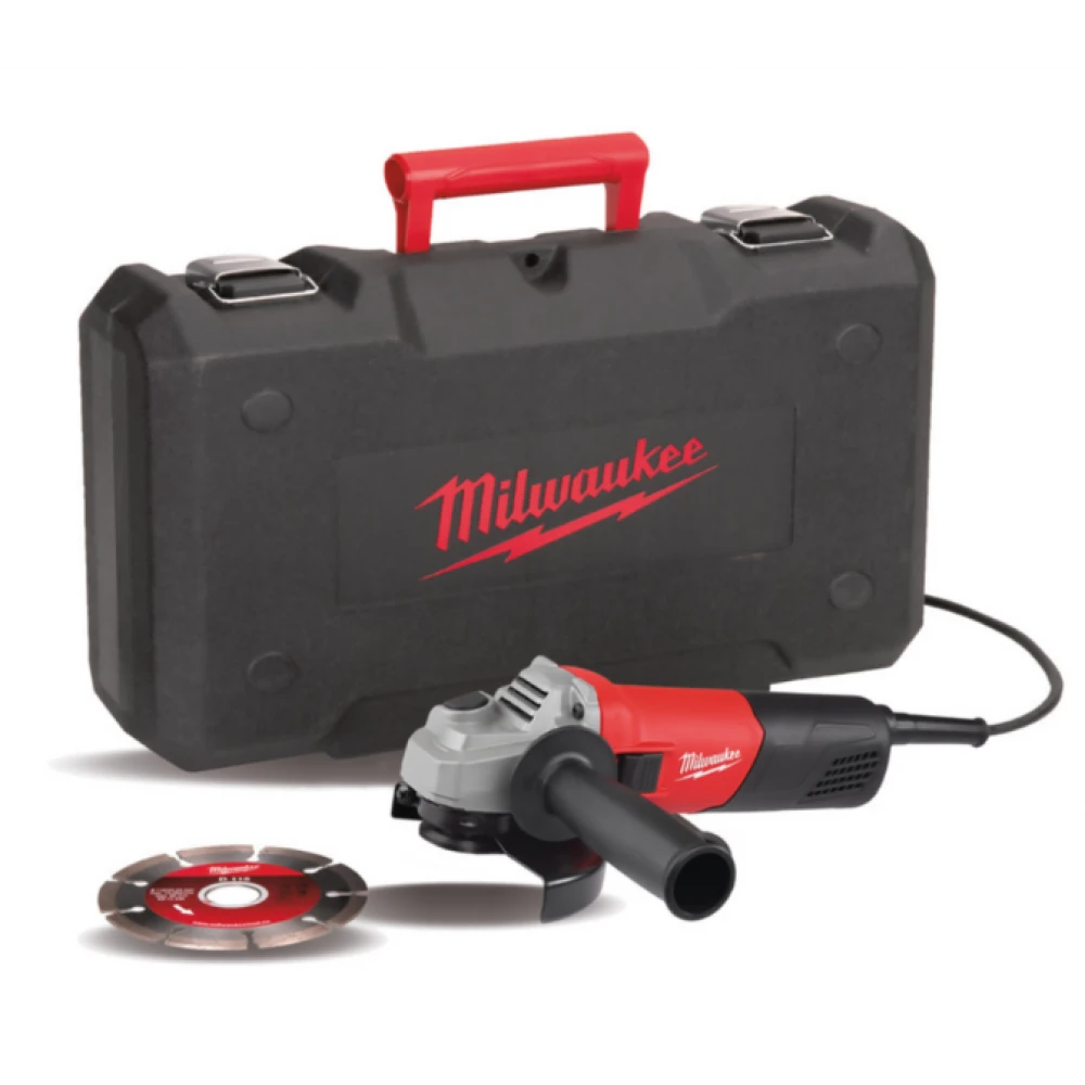 Електрически ъглошлайф 800W, 115 мм, 11,500 об/мин. - AG 800-115 E D-SET