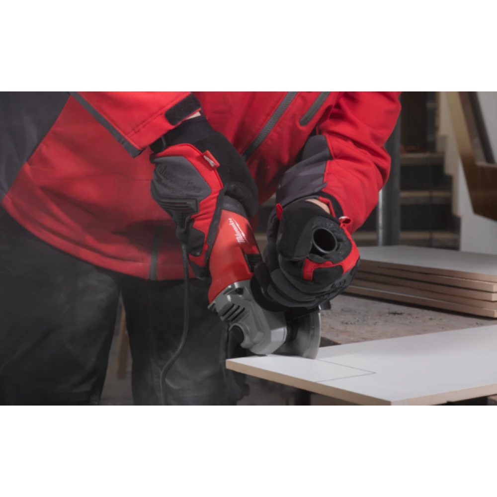 Електрически ъглошлайф 800W, 115 мм, 11,500 об/мин. - AG 800-115 E D-SET