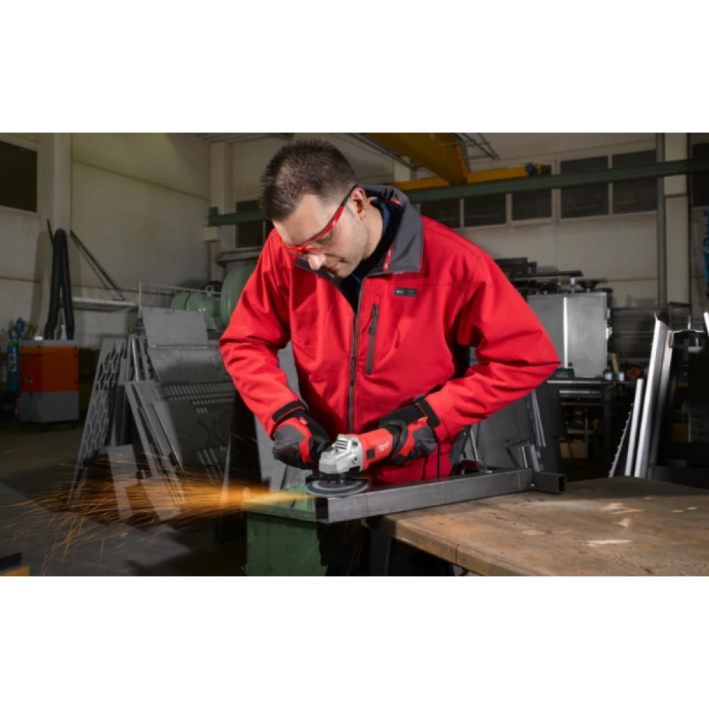 Електрически ъглошлайф 800W, 115 мм, 11 500 об./мин., M 14 - AG800-115E