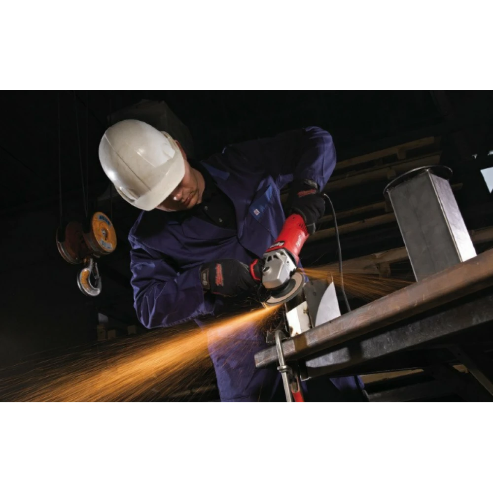 Електрически ъглошлайф 1750W, 125 мм, 11000 об./мин. - AGV17-125XC/DMS