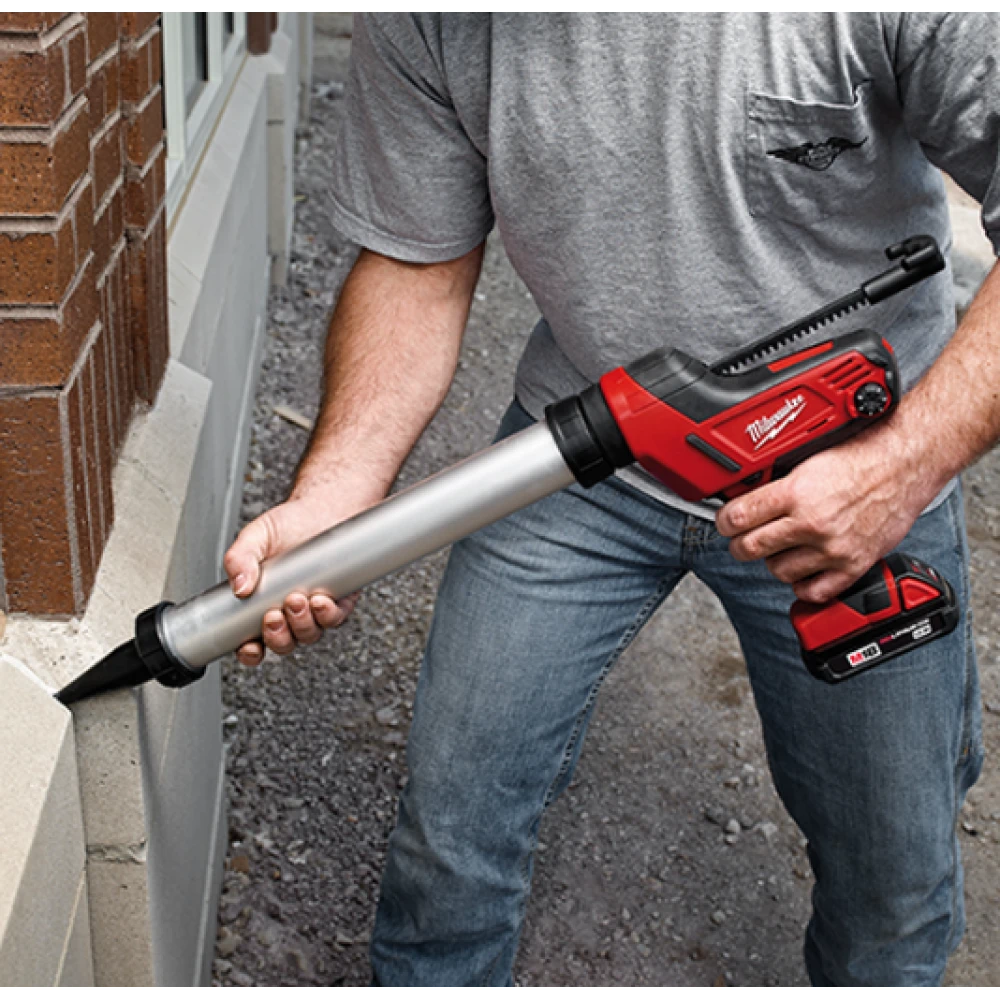 Акумулаторен пистолет за силикон 18 V, 2 Ah, 600 мл. - C18PCG600A-201B