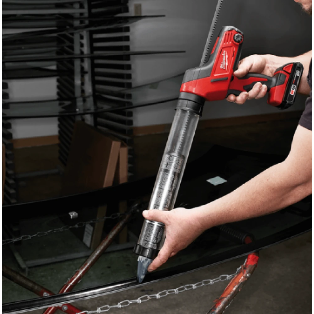 Акумулаторен пистолет за силикон 18 V, 2 Ah, 600 мл. - C18PCG600A-201B