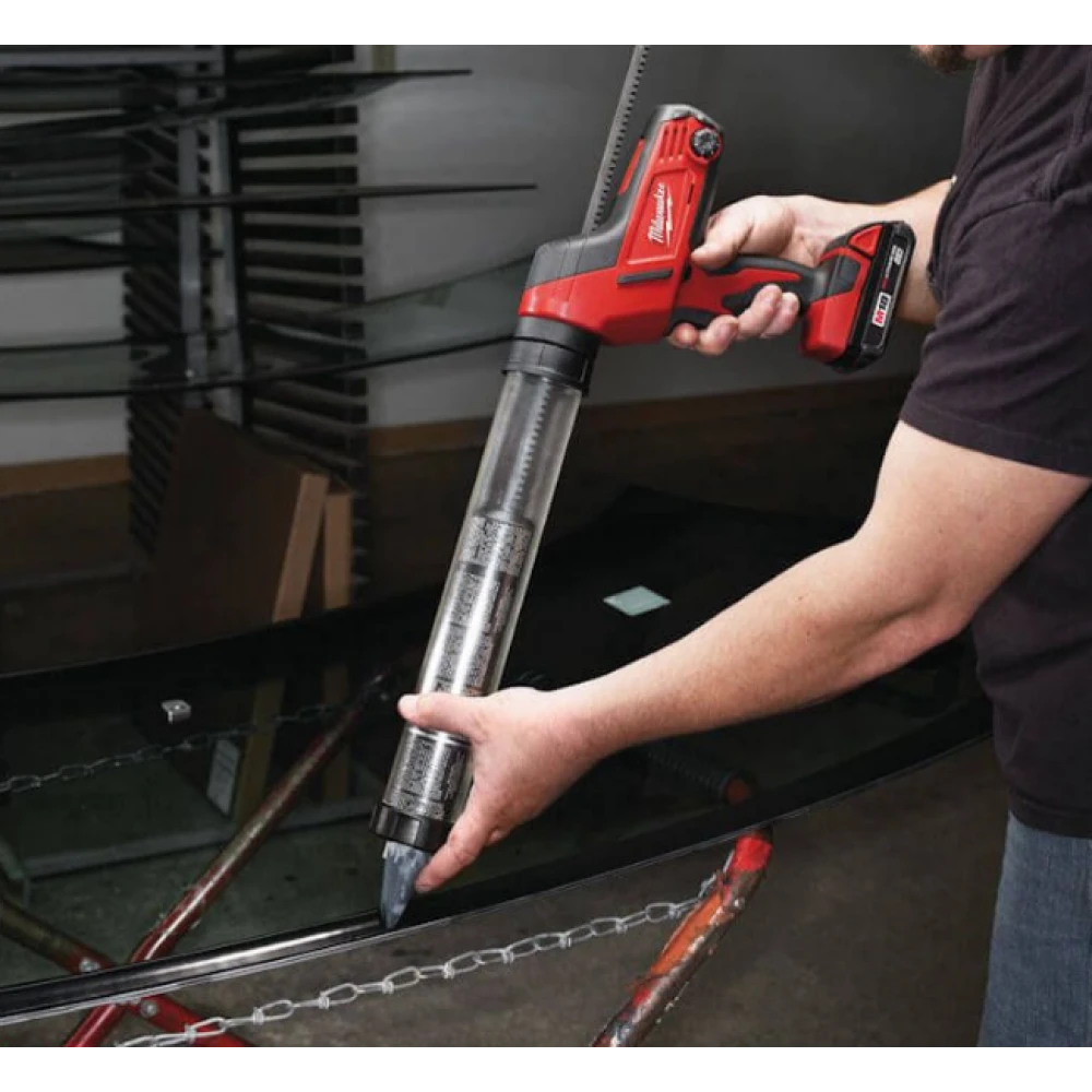 Акумулаторен пистолет за силикон 4500Nm, 600 мл, 2Ah - C18PCG600T-201B