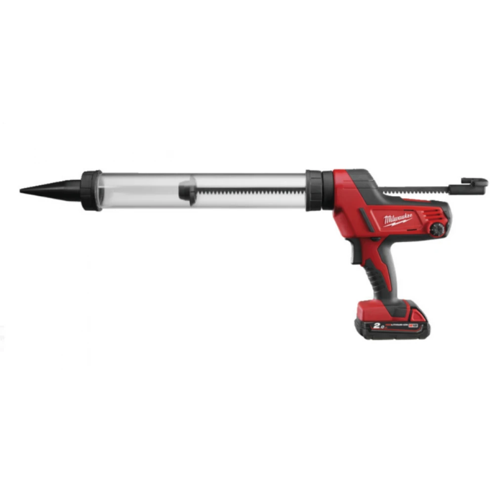 Акумулаторен пистолет за силикон 4500Nm, 600 мл, 2Ah - C18PCG600T-201B