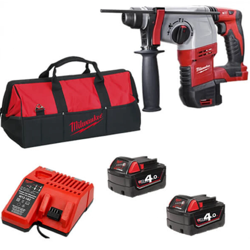 Акумулаторен перфоратор 4 Ah, 1400 об/мин., 18 V, 2.4 J - HD18H-402C