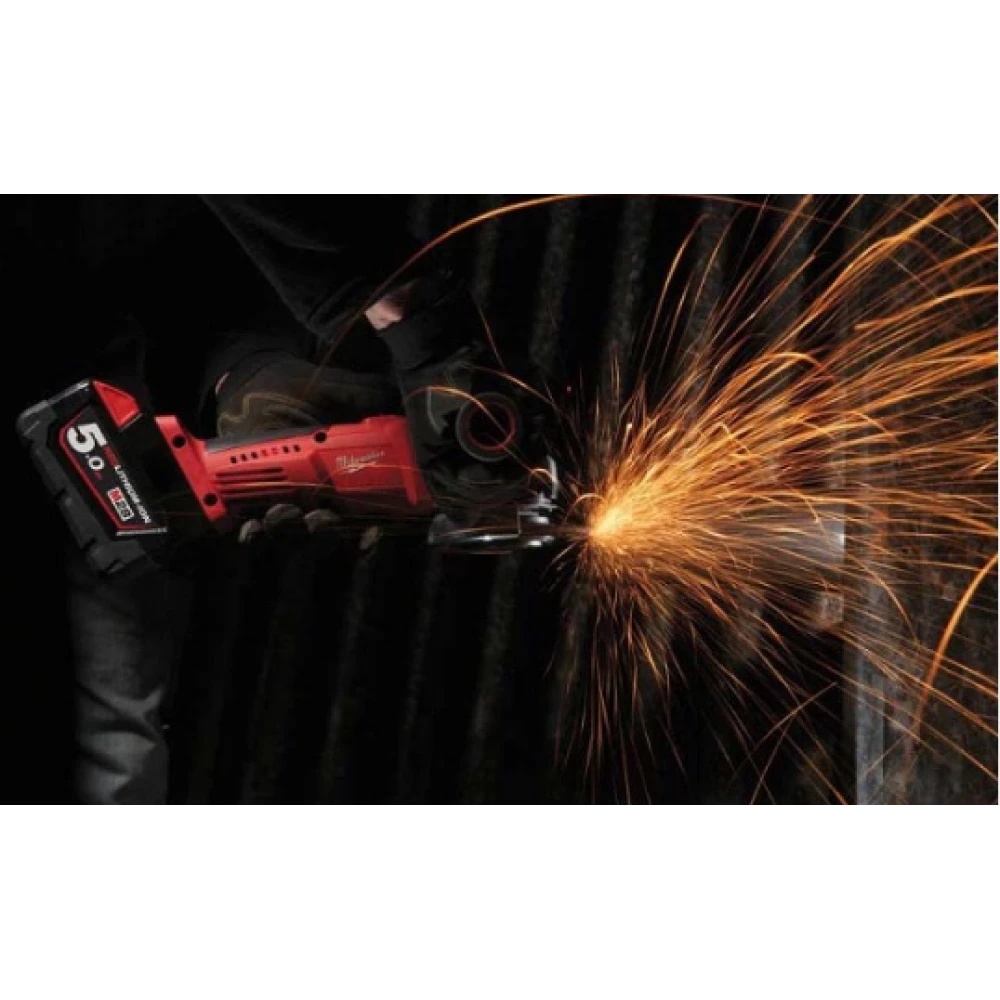 Акумулаторен ъглошлайф 28 V, 125 мм, 9000 об/мин. - HD28AG125-502X