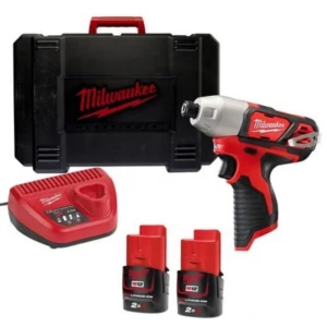  Акумулаторен ударен винтоверт 12 V, 2 Ah, 112 Nm - M12BID-202C