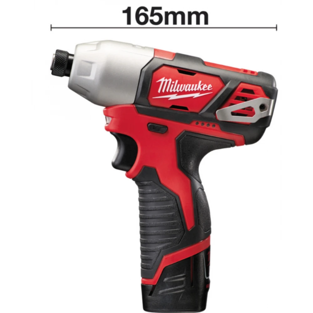 Акумулаторен ударен винтоверт 12 V, 2 Ah, 112 Nm - M12BID-202C