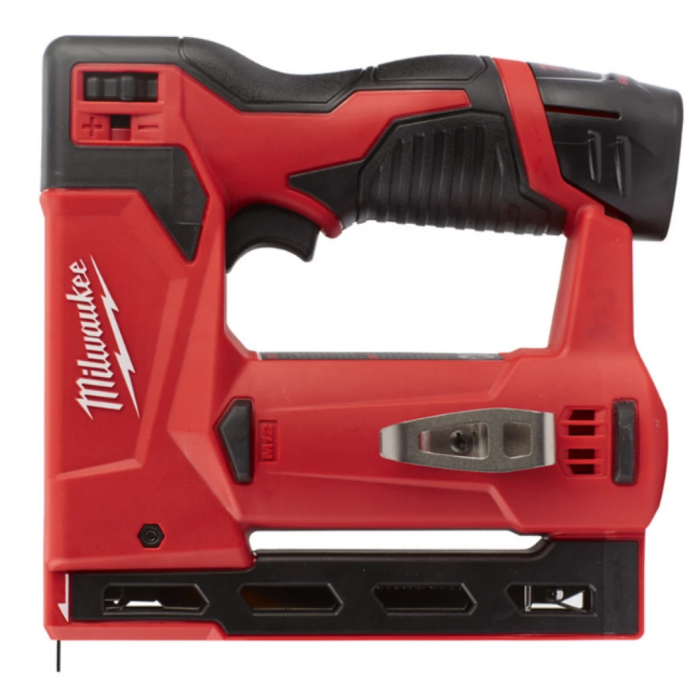 Акумулаторен такер 6 - 14 мм, 12 V, 2 Ah, с батерии - M12BST-202X