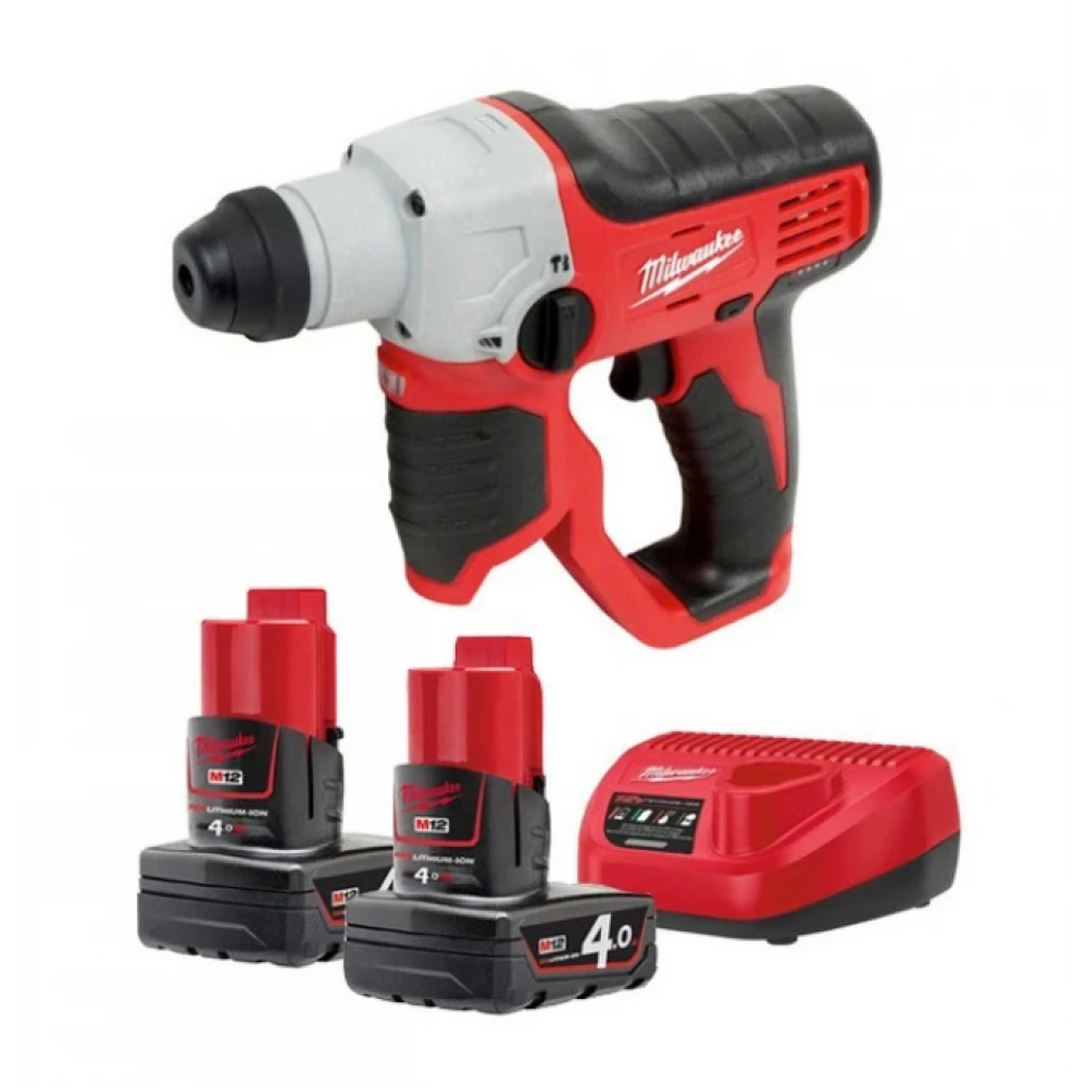 Акумулаторен перфоратор SDS-plus, 0,9 J, 2x 4.0Ah - M12H-402C M12 SDS
