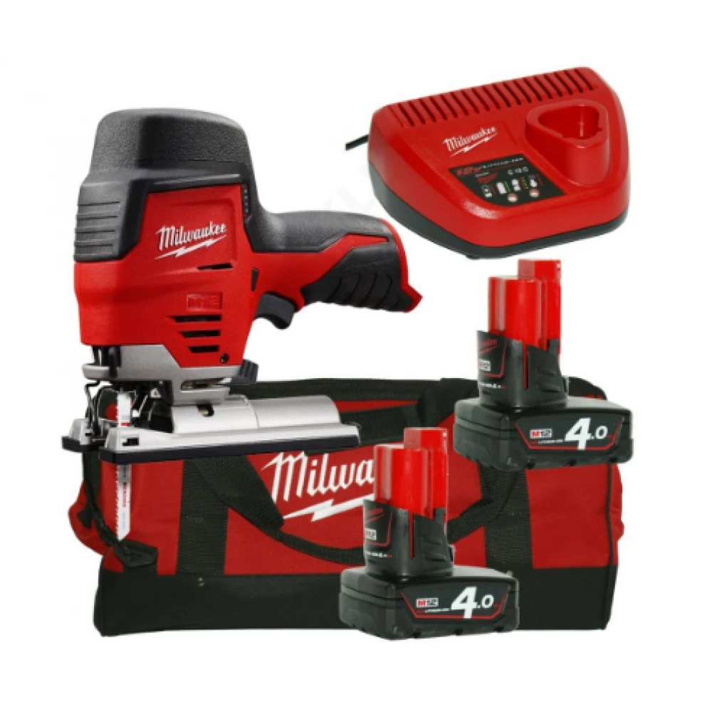 Акумулаторен прободен трион / зеге 4 Ah, 40 мм, 12 V - M12JS-402B