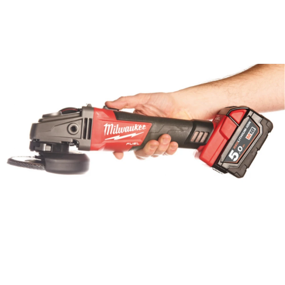 Акумулаторен безчетков ъглошлайф 8500 об./мин. - M18 CAG115X-502X