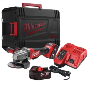 Акумулаторен ъглошлайф 18V, 115 мм, 8500 об/мин. - M18 CAG115XPDB-502X