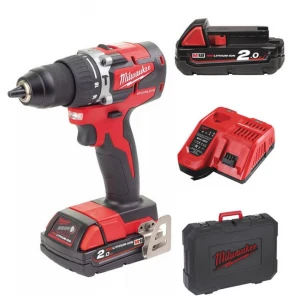 Акумулаторен ударен винтоверт 18 V, 2.0 Ah, LED - M18 CBLPD-202C