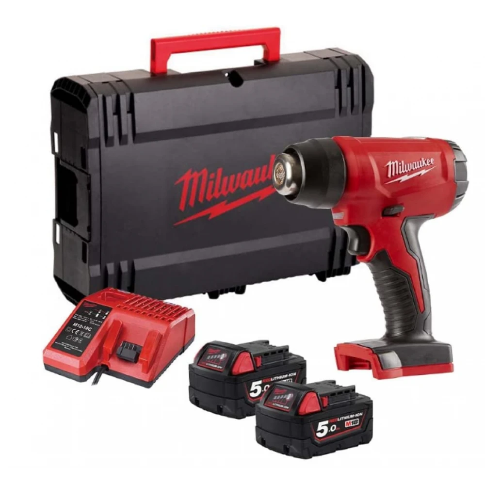 Акумулаторен пистолет за горещ въздух 470℃, 18 V - M18BHG-502C