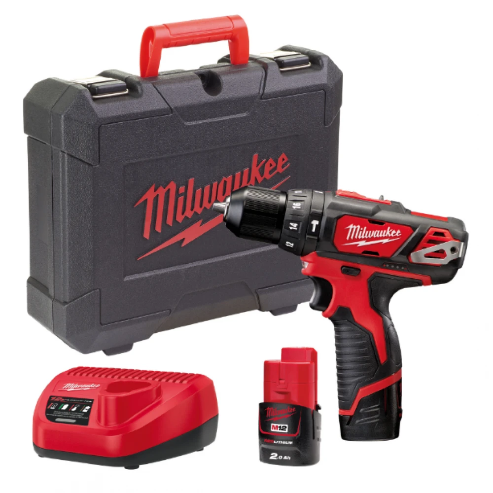 Акумулаторен ударен винтоверт 18V, 2Ah, 50 Nm, с батерии - M18BPD-202C